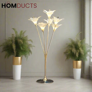 Golden Lily Forest Wedding Stage Decoration & Welcome Road Ornaments - Elegant & Enchanting Decor