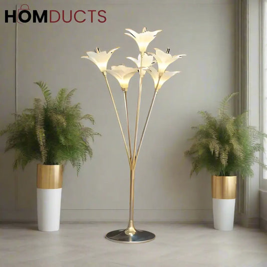 Golden Lily Forest Wedding Stage Decoration & Welcome Road Ornaments - Elegant & Enchanting Decor