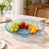 Translucent acrylic fruit serving plate