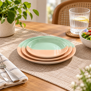 Danny Home 3-Piece Pastel Dinner Plate Set