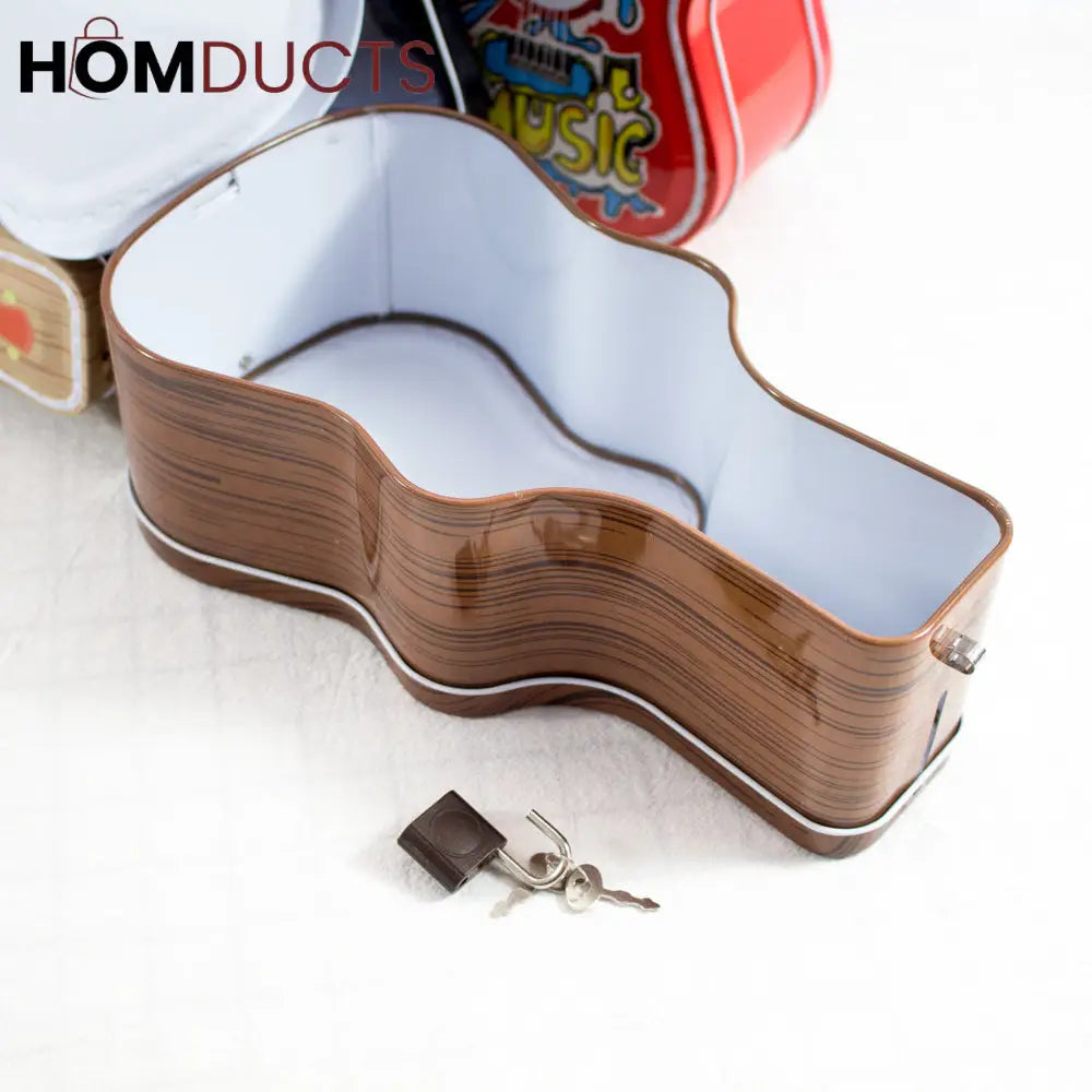 Guitar Style Money Saving Bank