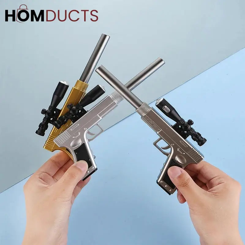 Gun Shape Pen With Light