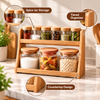 Billi Countertop Canister and Spice Organizer Set feature infographic