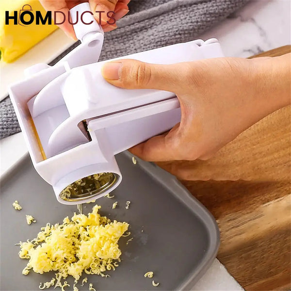 Hand Cranked Rotating Cheese Grater