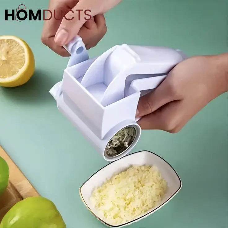 Hand Cranked Rotating Cheese Grater