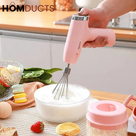 Handheld Rechargeable Egg Beater And Chopper