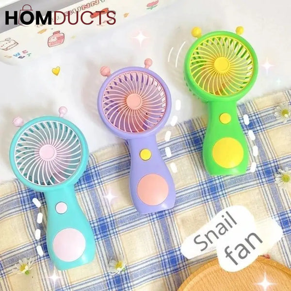 Handheld Snail Fan