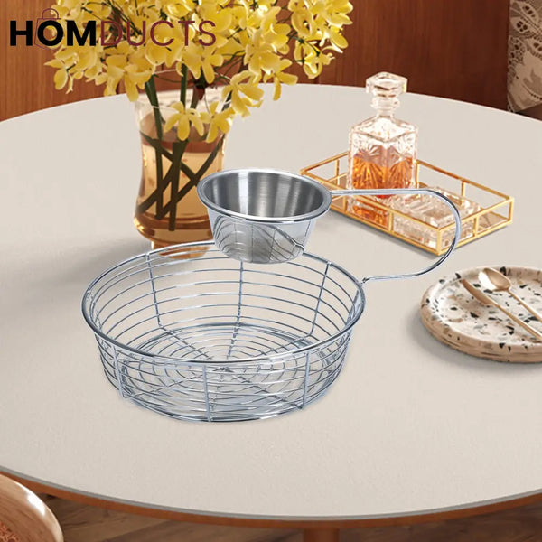 Hanging Sauce Stainless Steel Frying Basket