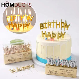 Happy Birthday Party Candles