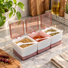 3-Piece Spice Container Set with Spoons