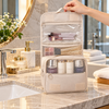 Foldable Hanging Travel Toiletry & Makeup Organizer Bag
