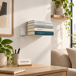 Luxury Wall-Mounted Hidden Book Rack