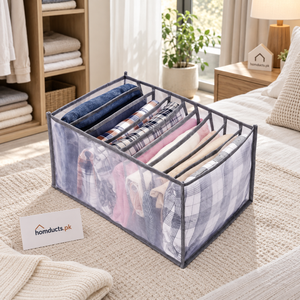 Luxury 9-Compartment Foldable Clothes Organizer