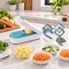 Multifunction tornado twist vegetable cutter and slicer