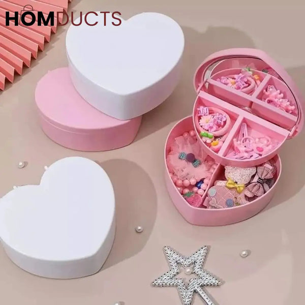 Heart Shape Jewellery Organizer J & C Organizer