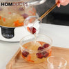 Heat Resistant Borosilicate Glass Tarka Spoon