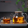 Heat Resistant Borosilicate Glass Teapot