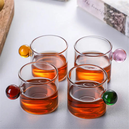 Heat Resistant Espresso And Tea Cups 6Pcs