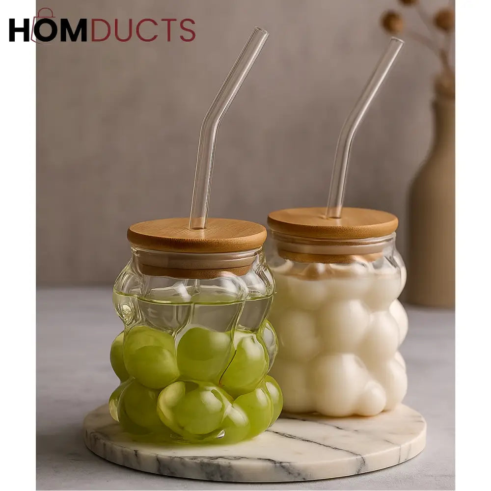 Heat Resistant Glass Coffee Mug - With/Without Handle Perfect for Hot Beverages