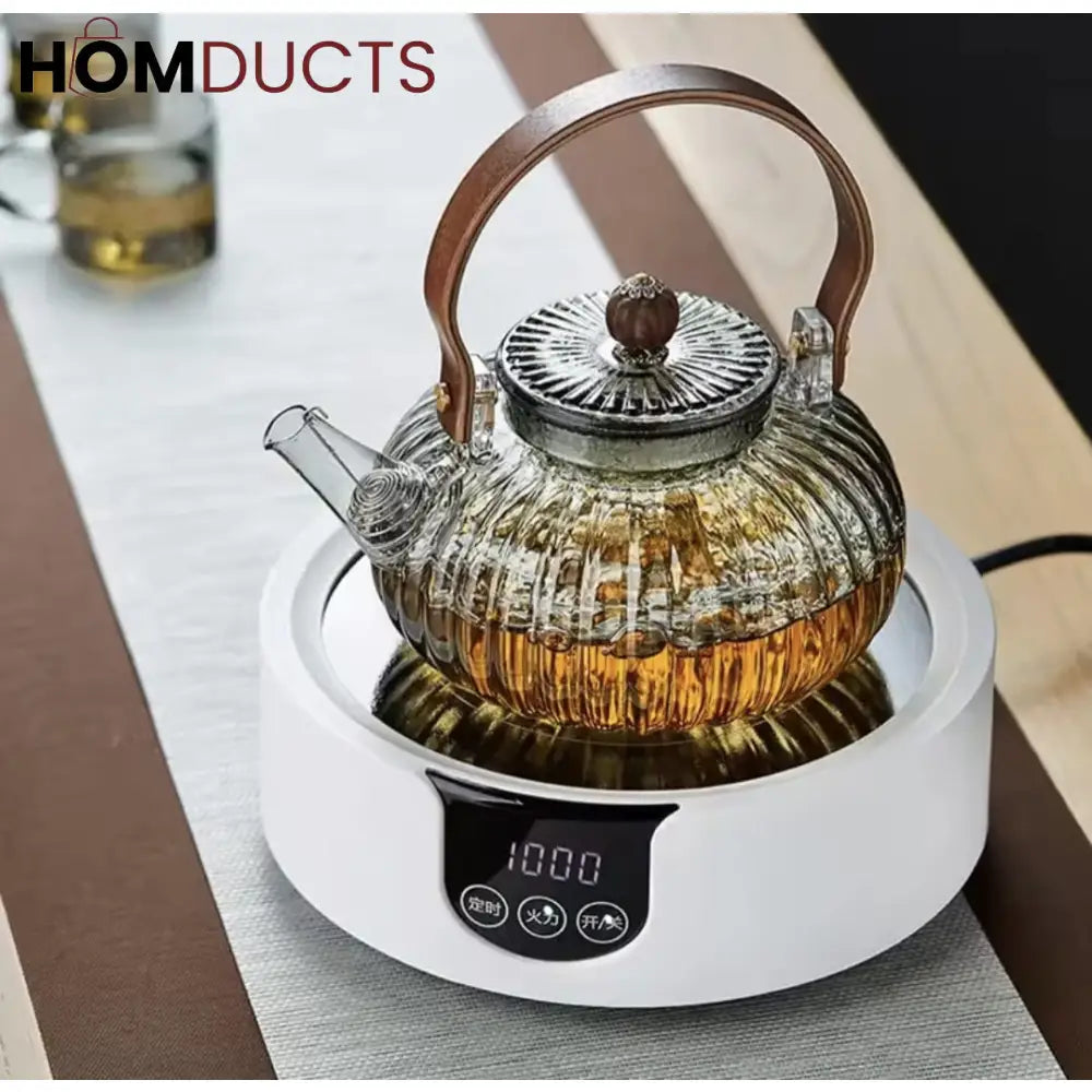 Heat Resistant Japanese Style Glass Tea Pot