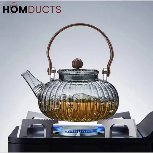 Heat Resistant Japanese Style Glass Tea Pot