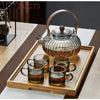 Heat Resistant Japanese Style Glass Tea Pot