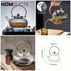 Heat Resistant Japanese Style Glass Tea Pot