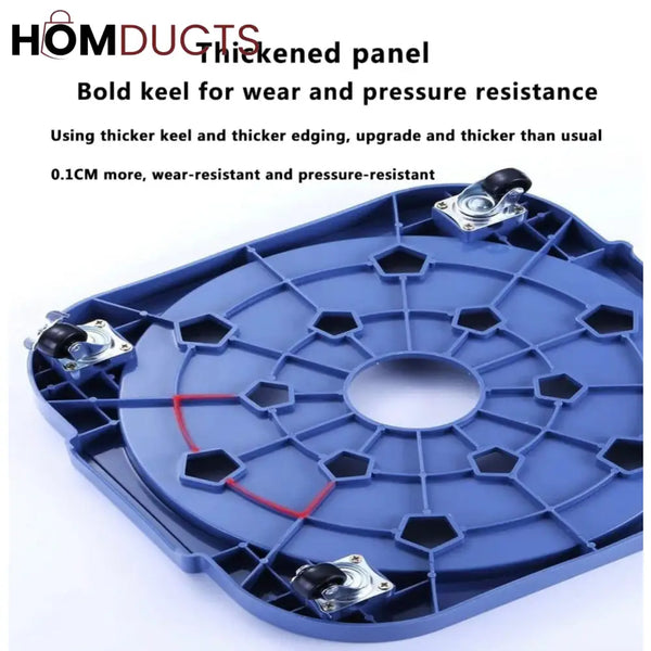 Heavy-Duty Gas Cylinder Trolley with 360° Rotating Wheels – Premium Anti-Rust Base Stand