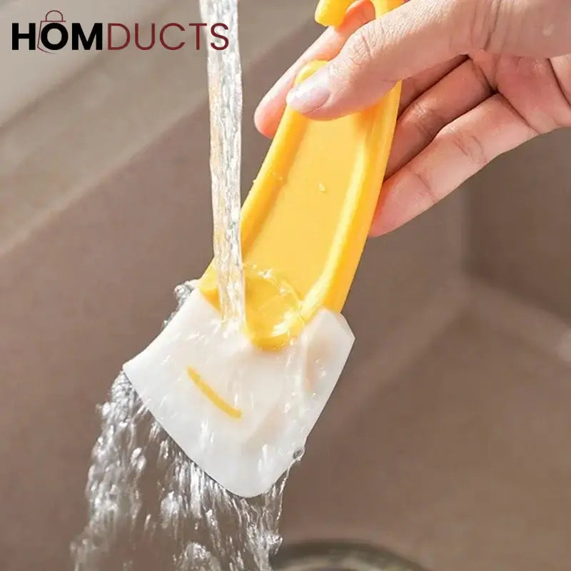 Heavy-Duty Kitchen Pan Scraper – Non-Scratch Food Residue Remover with Ergonomic Handle (Pair set)