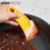 Heavy-Duty Kitchen Pan Scraper – Non-Scratch Food Residue Remover with Ergonomic Handle (Pair set)