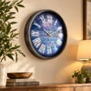 Heritage Oxford 14-inch artistic Roman numeral wall clock