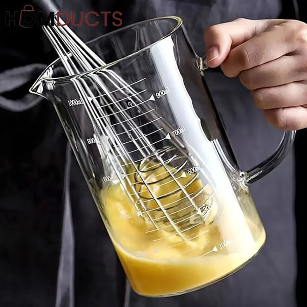High Borosilicate Glass Measuring Cup With Handle