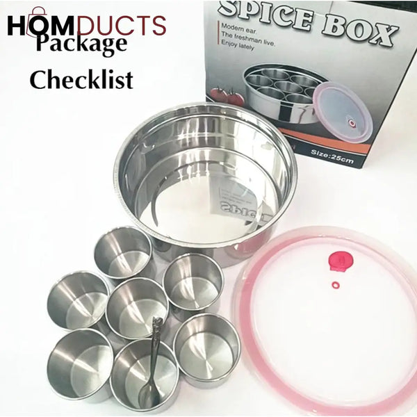 High Quality Stainless Steel Spice Box