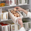 Hollow Plastic Storage Basket With Handle Organizer For Kitchen Pantry
