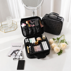 PU Travel Cosmetic Organizer Bag | Homducts.pk
