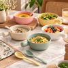 Ceramic Soup Bowl with Handle and Spoon – lifestyle
