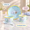 Cinnamoroll Ceramic Dining Set – 4 Pieces – infographic