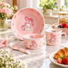 My Melody Ceramic Dining Set – 4 Pieces – lifestyle