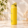 Owala Steel Water Bottle – Hufflepuff Yellow – infographic