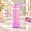 Owala Insulated Steel Water Bottle – Pastel Pink – infographic
