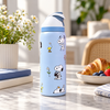 945ml Insulated Steel Water Bottle – Pastel Snoopy Print – lifestyle