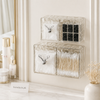 Acrylic Wall Mounted Glam Organizer | Homducts.pk