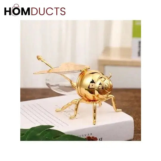 Honeybee Sugar And Honey Dispenser