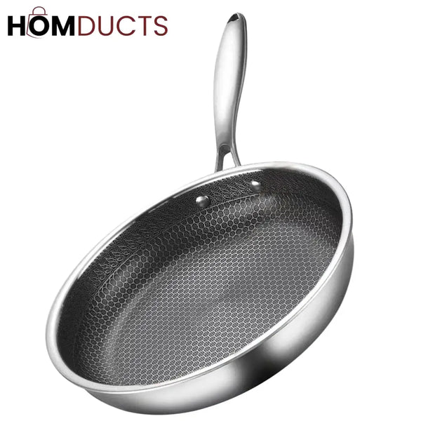 Honeycomb Structure Nonstick Stainless Steel Wok 30Cm