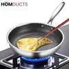 Honeycomb Structure Nonstick Stainless Steel Wok 30Cm