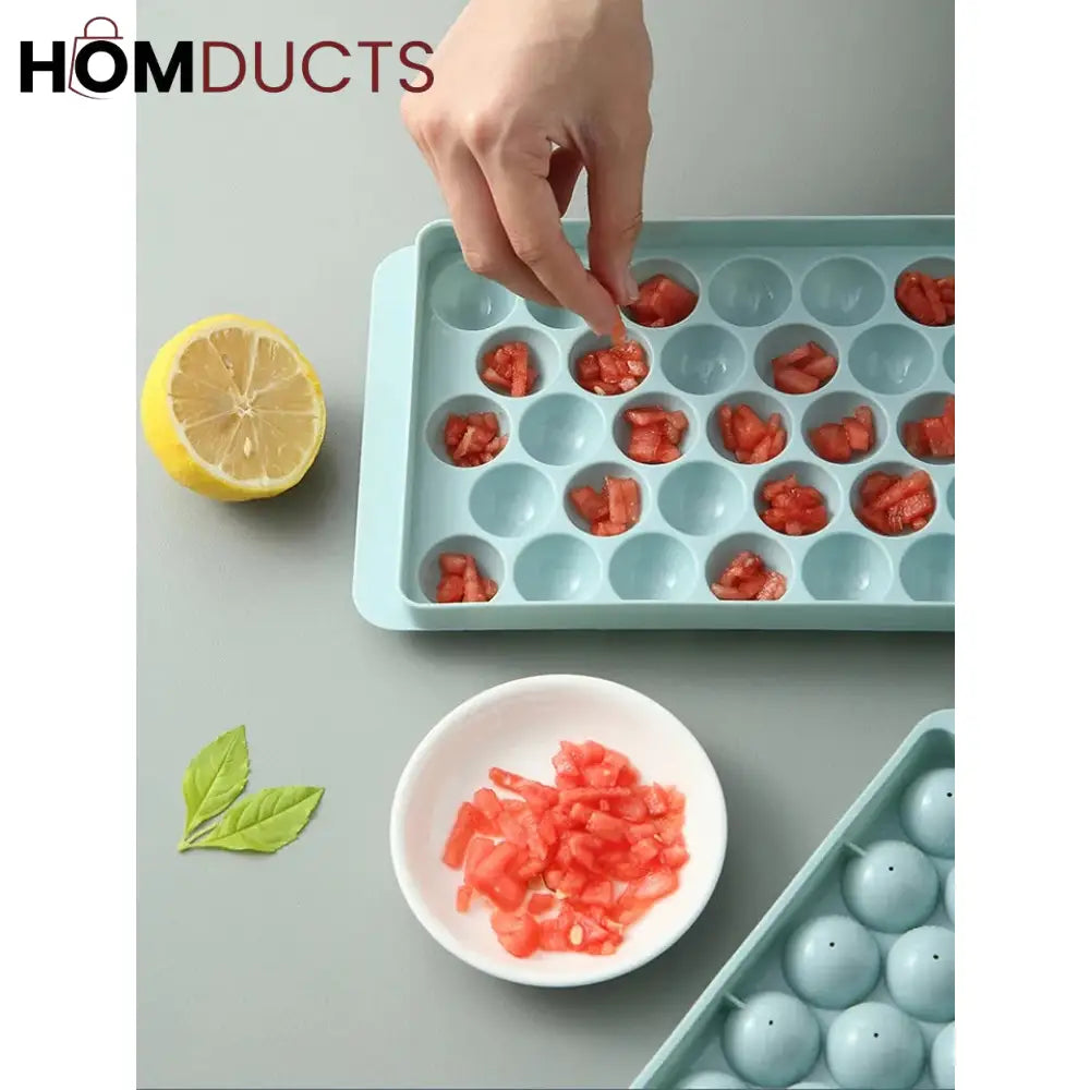 Ice Ball Tray With Lid