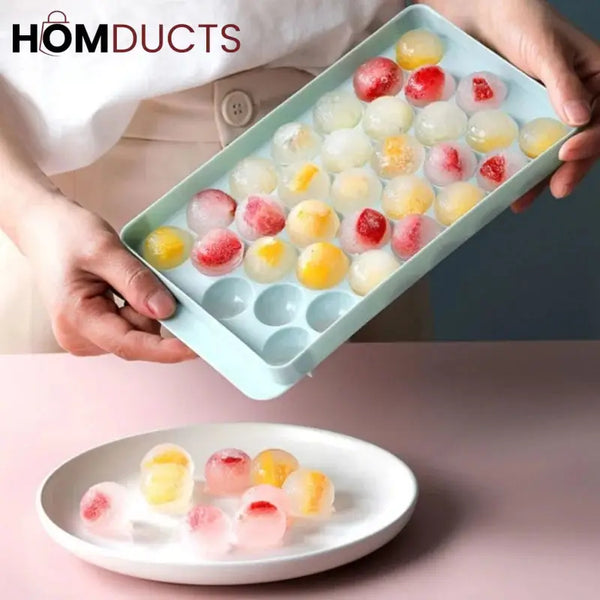 Ice Ball Tray With Lid