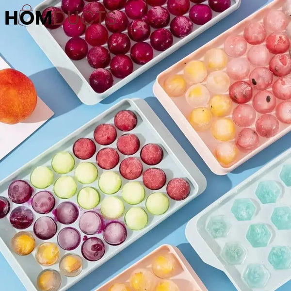 Ice Ball Tray With Lid