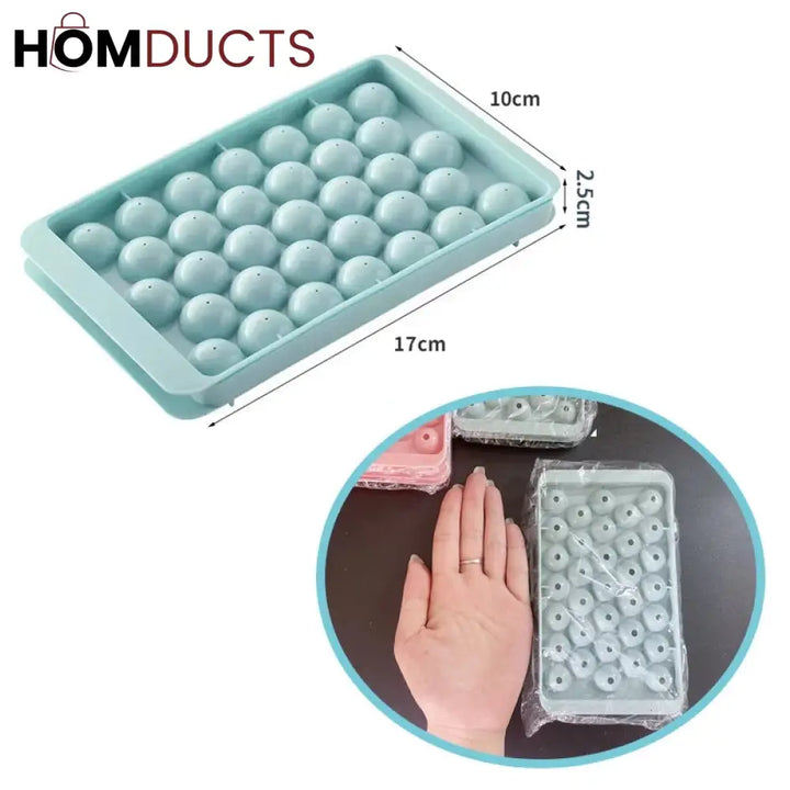 Ice Ball Tray With Lid