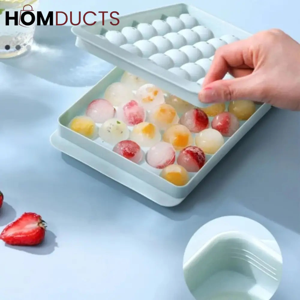 Ice Ball Tray With Lid